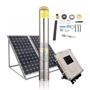 4GSD solar submersible borehole pump