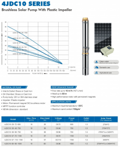 4JDC10-28-72-600-1 solar submersible pumps