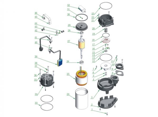 sewage pumps with cutting