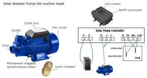 solar surface water pump